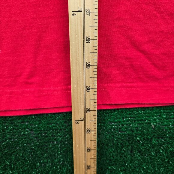 AKOO‎ Tshirt Mens XL Red Short Sleeve Jet Fighter Smoke Graphic Streetwear - Picture 5 of 8